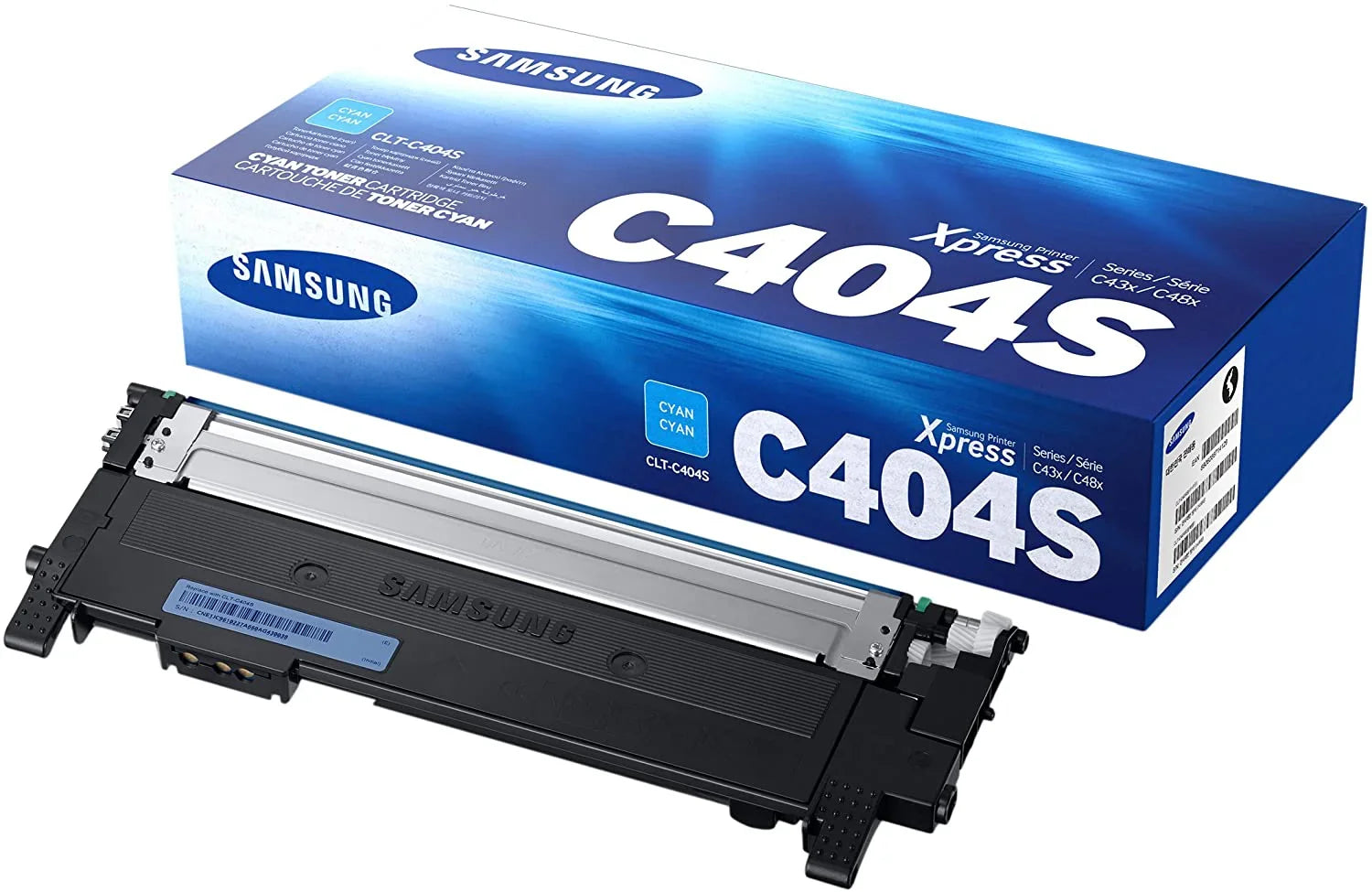 C43x Series Samsung CLT-C404S Toner Cartridge Cyan for Xpress C430W, C480FW, SS230G#BGJ, SS256H#BGJ - eBuy UAE